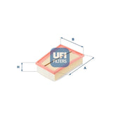 Laguna Hava Filtresi 2008-2012 Ufi 165465434R